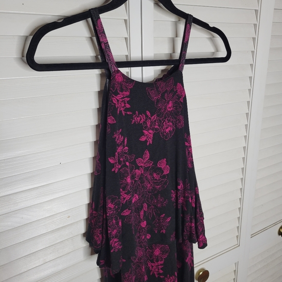 Torrid Floral High Neck Jersey Maxi Dress PLUS 0X EUC 11342876 - Picture 9 of 14